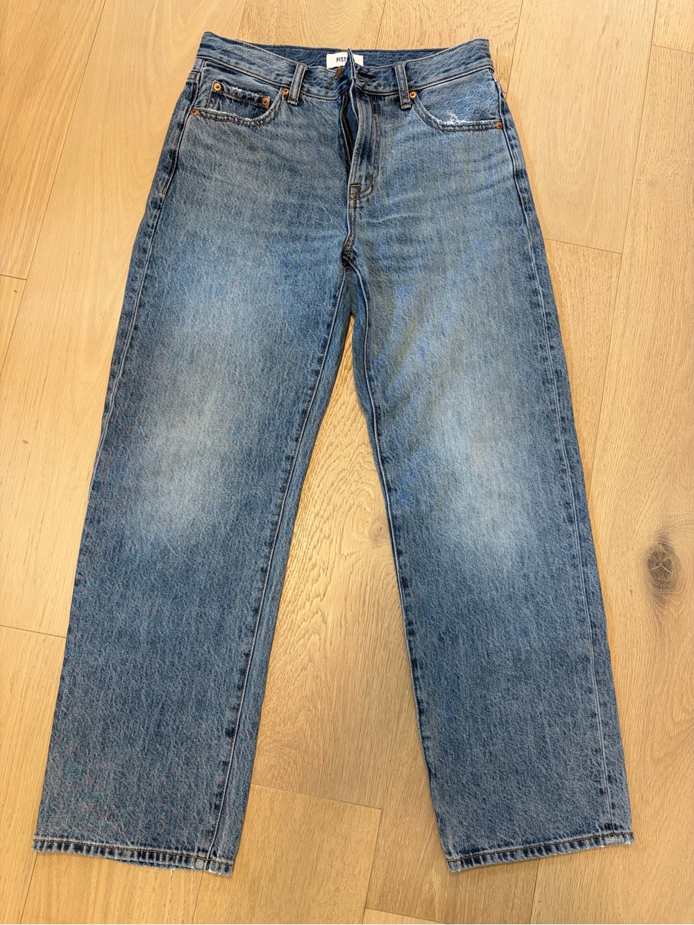 Pistola LEXI MID RISE BOWED STRAIGHT JEAN - METROPOLIS 26 - Picture 4 of 9
